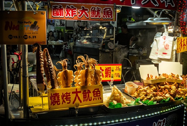 Những món ăn ở chợ đêm Lục Hợp Cao Hùng